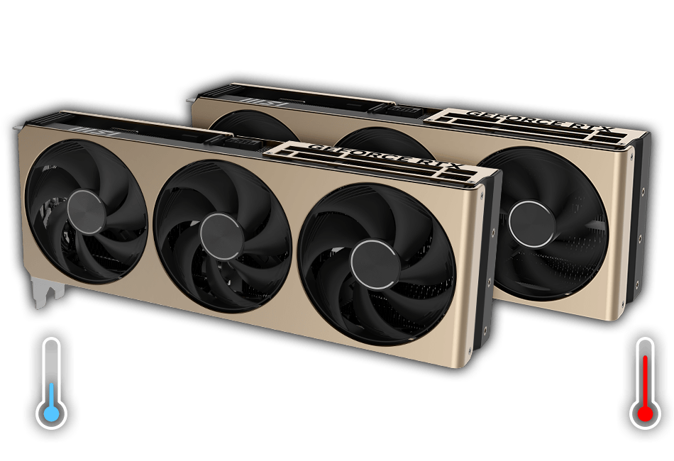 MSI INSPIRE GeForce RTX 5070 Graphics Card RTX 5070 12G INSPIRE 3X